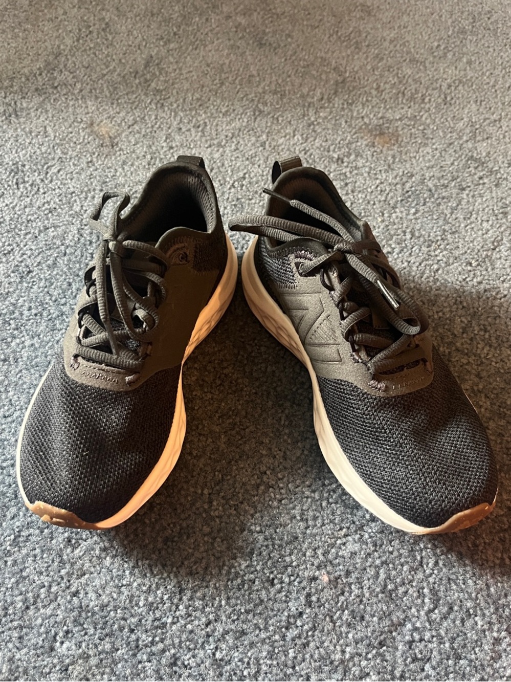 New Balance Black and Gray Freshfoam Sneakers